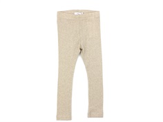 Name It oxford tan glitter leggings